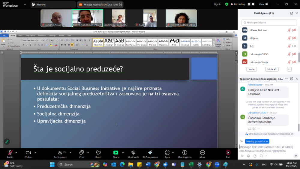 EURC Trening 2025